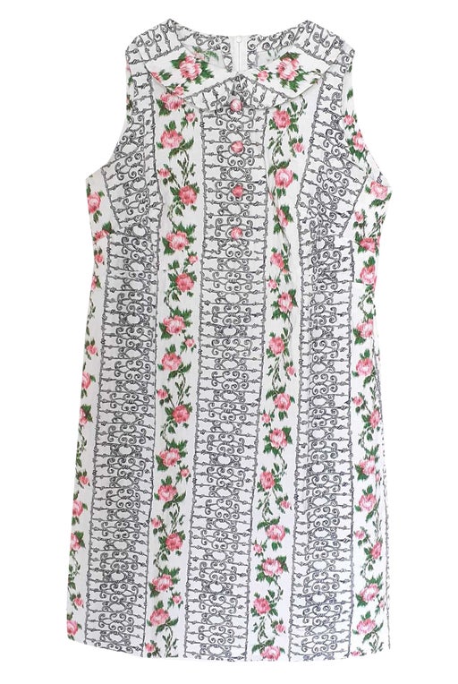 Robe en coton imprimé