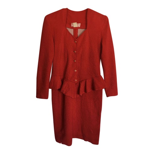 Robe rouge 80's