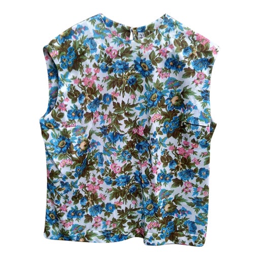 Top à fleurs