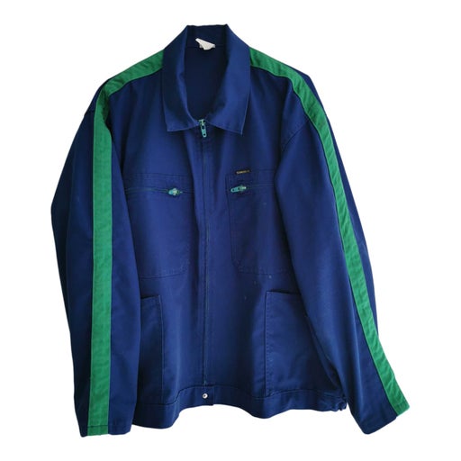 Veste bleu de travail