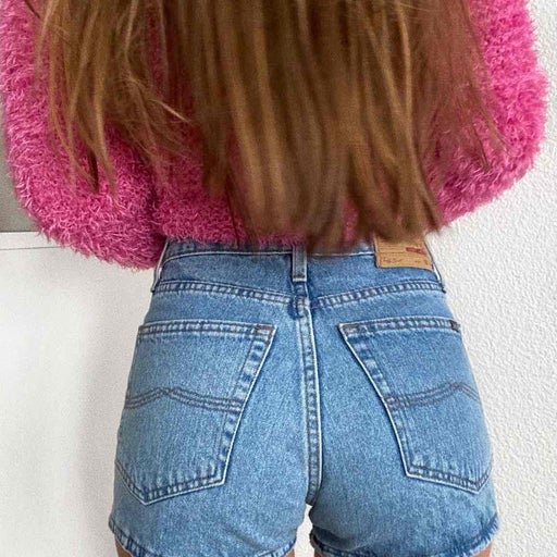 Mini short en jean