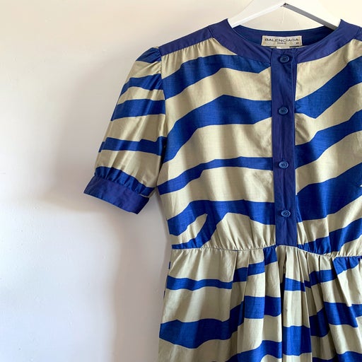 Robe en coton Balenciaga