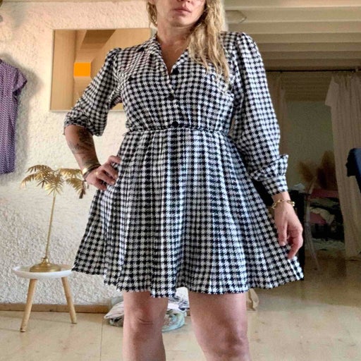 Pied de poule robe sales