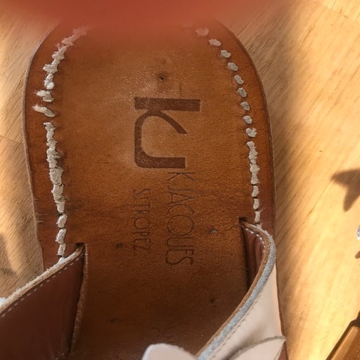 Sandales en cuir