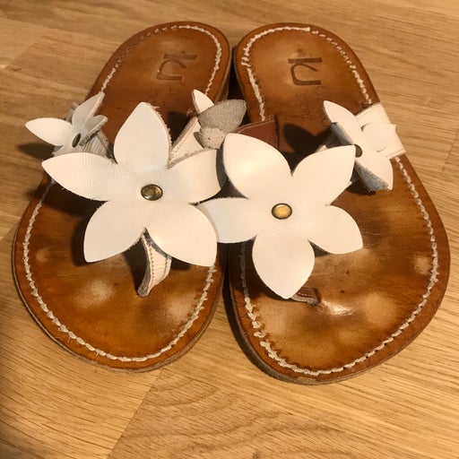 Sandales en cuir