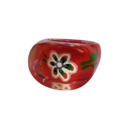 Bague en plastique 90's
