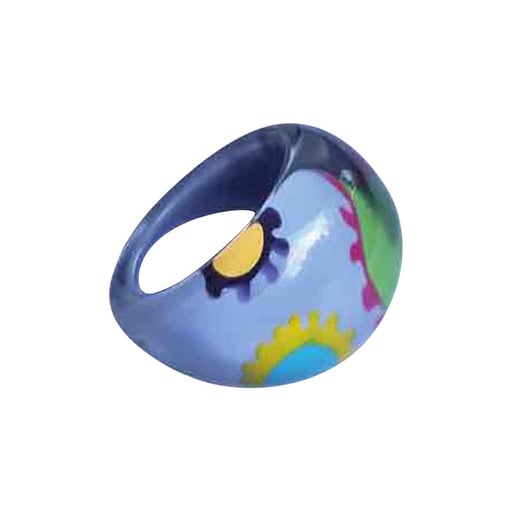 Bague en plastique 90's