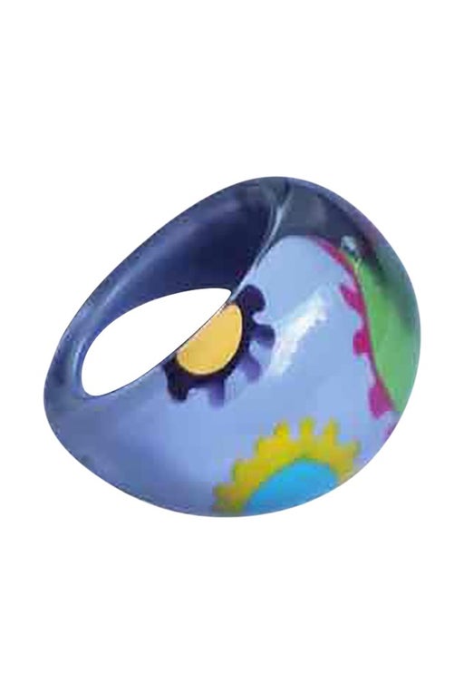 Bague en plastique 90's