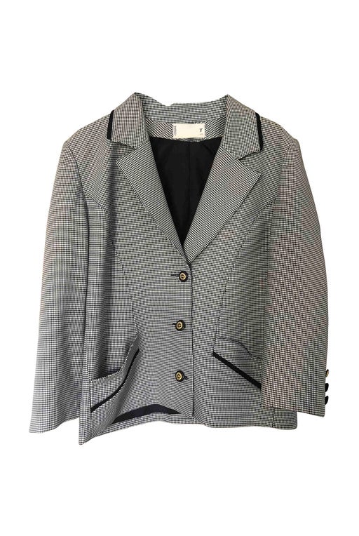 Blazer pied-de-poule