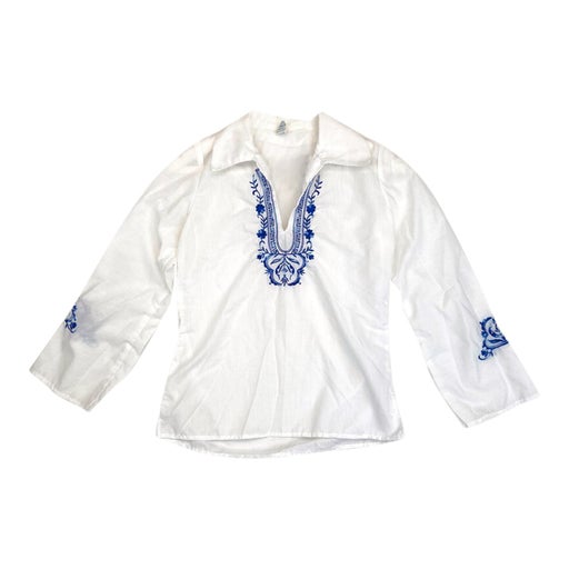 Blouse brodée