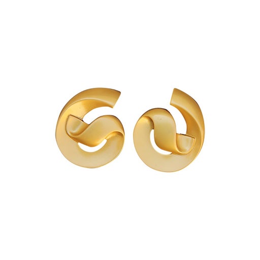 Boucles d'oreilles dorées