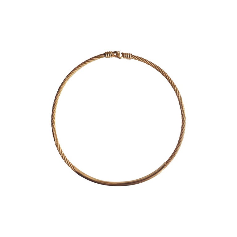Collier doré