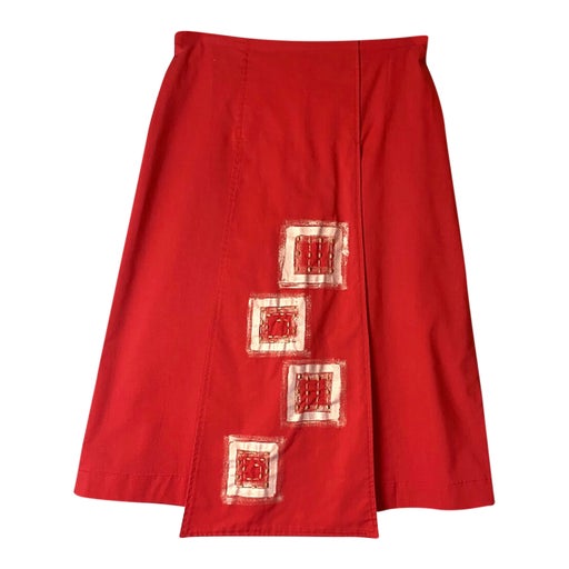 Jupe en coton 90s