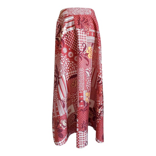 Jupe longue patchwork