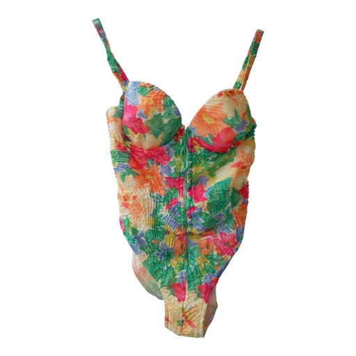 Maillot de bain à fleurs