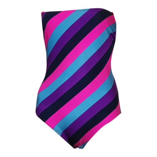 Maillot de bain à rayures