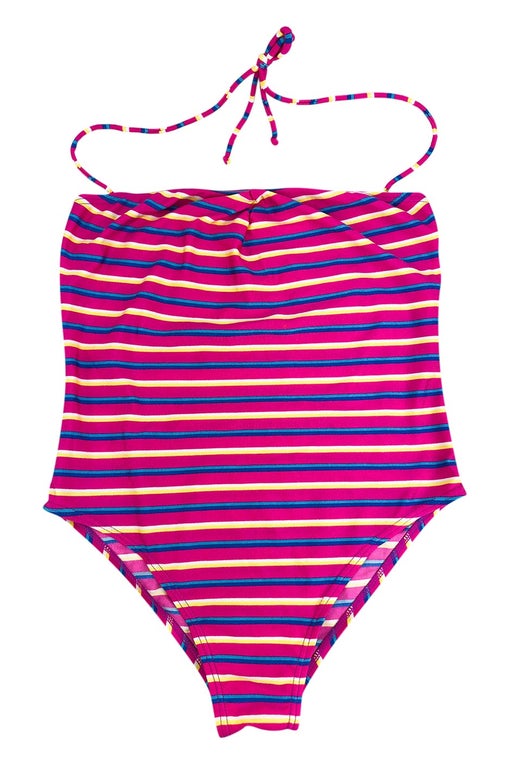 Maillot de bain à rayures