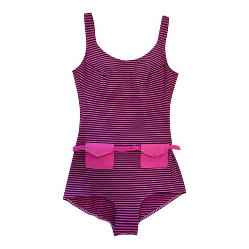 Maillot de bain à rayures