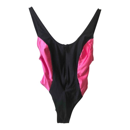 Maillot de bain bicolore