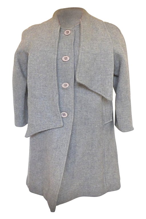 Manteau en laine 60s