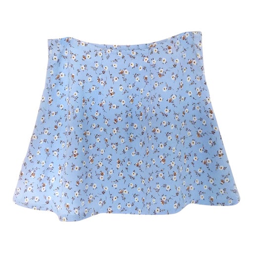 Mini-jupe à fleurs 90s