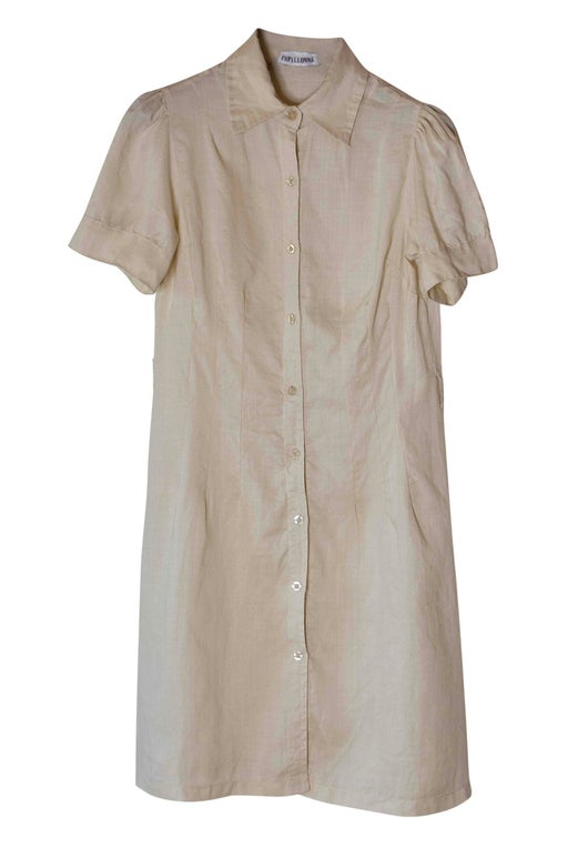 Robe chemise en lin