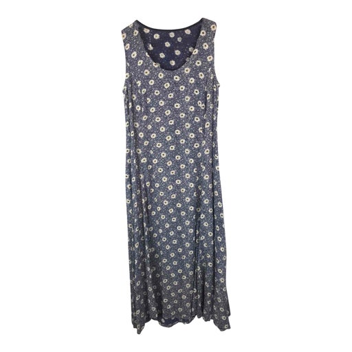 Robe longue à fleurs