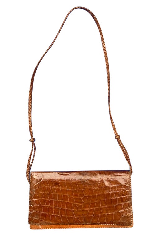 Sac en crocodile 70s