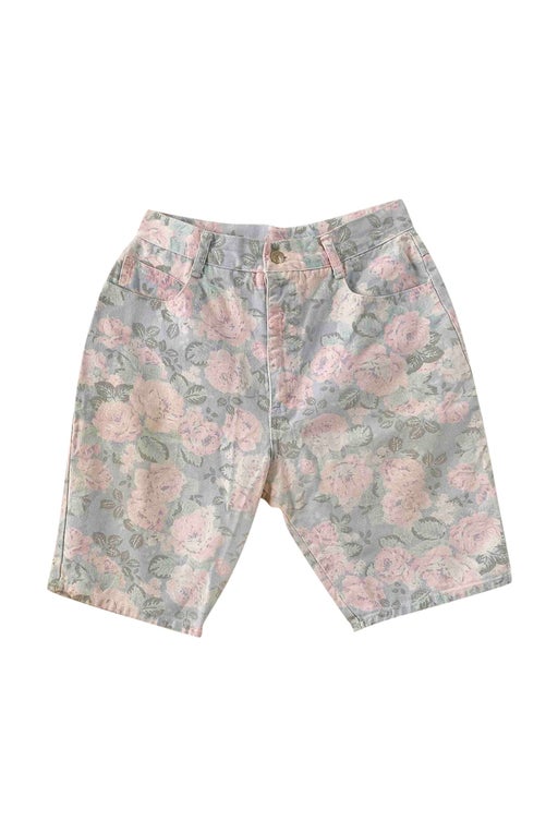 Short à fleurs