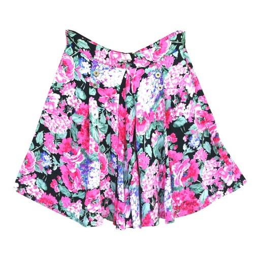 Short fluide à fleurs