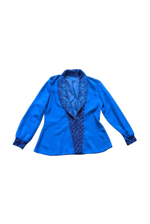 Veste courte bleue