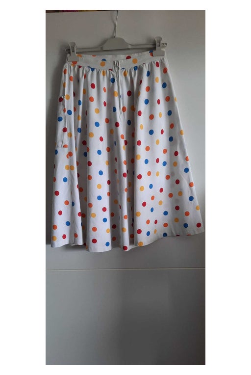 vintage mid-length spring skirt