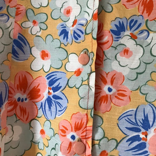 Mini robe à fleurs