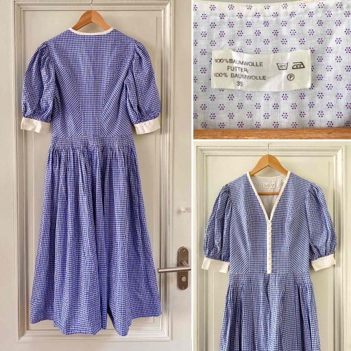 Vichy robe top
