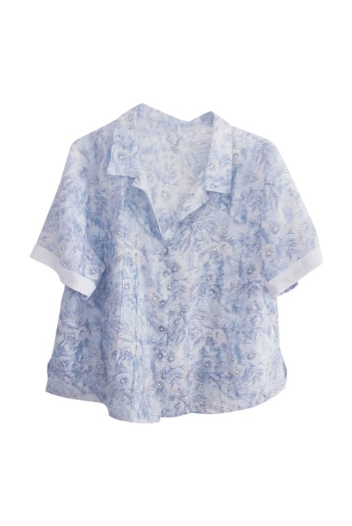 Blouse à fleurs