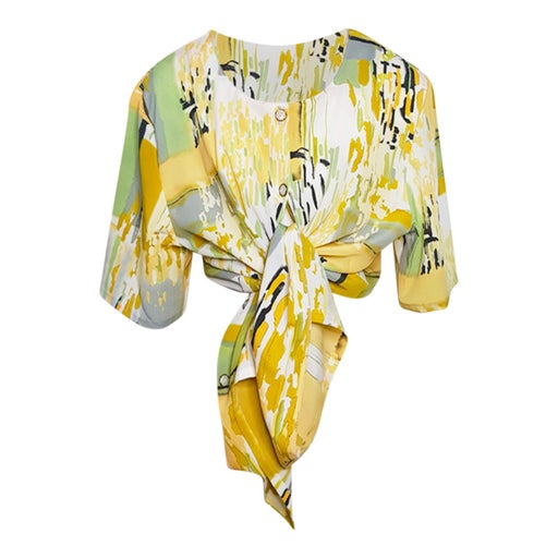 Blouse à motifs