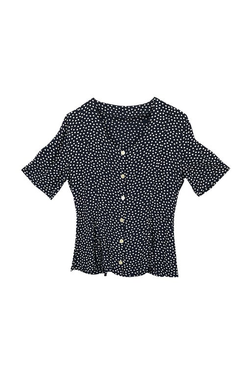 Blouse à pois