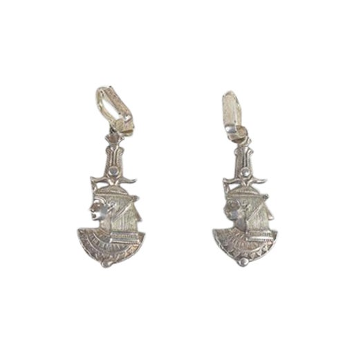 Lever-back earrings with p