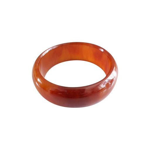 amber colored Bakelite bracelet,