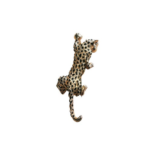 Broche léopard
