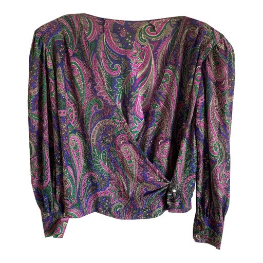 Cache coeur Paisley