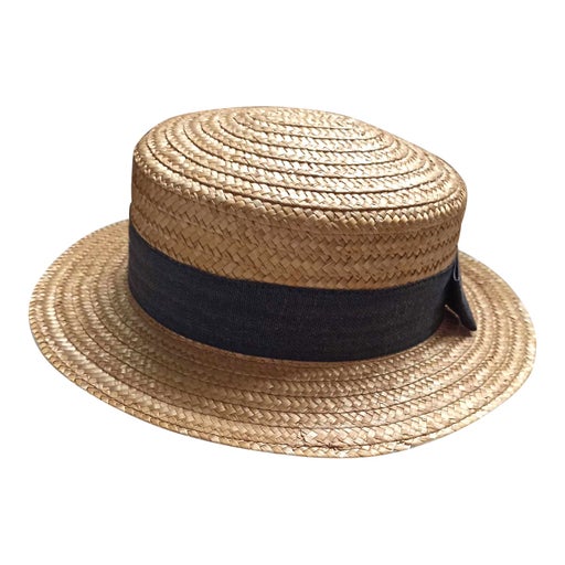 Canotier en paille