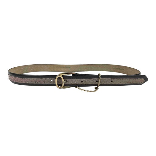 Genuine reptile leather belt, years