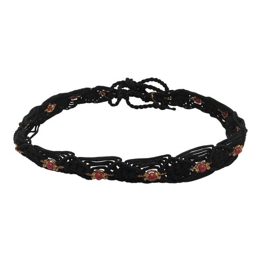 Ceinture macramé