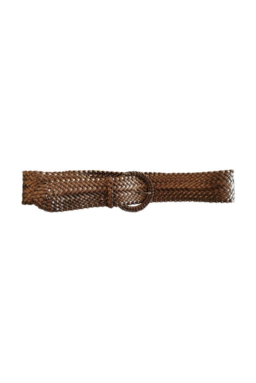 Golden braided belt One size