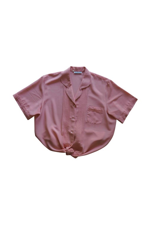 Salmon pink shirt. Cacharel brand. Year
