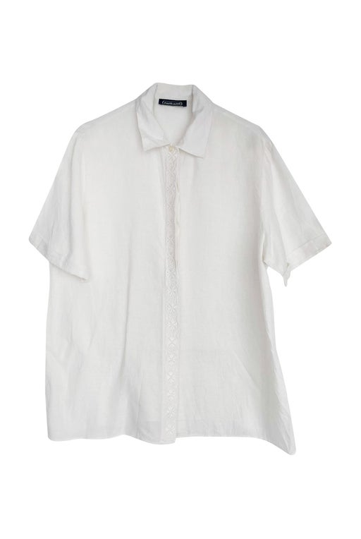 Cacharel white linen shirt