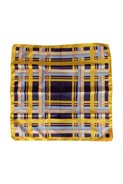Square scarf with typical patterns from 