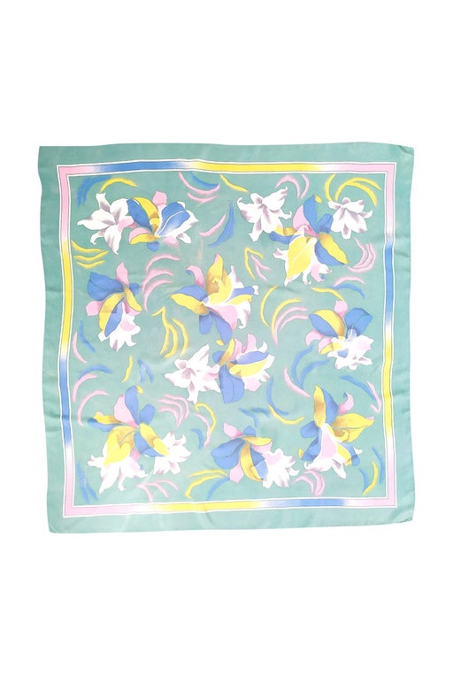 Torrente Paris scarf, pure silk, pattern