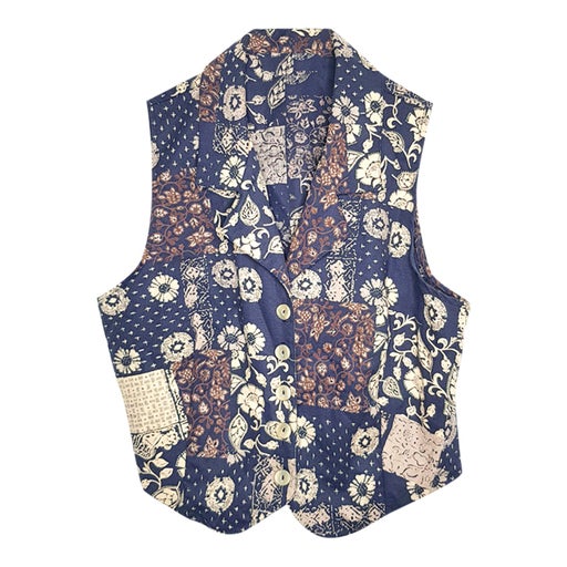 Sleeveless vest / vintage bolero in